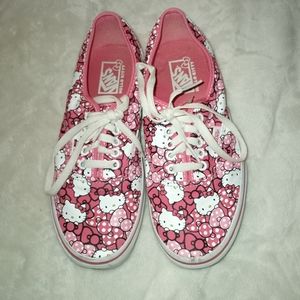 Vans Hello Kitty Tennis Shoes Sneakers 10
